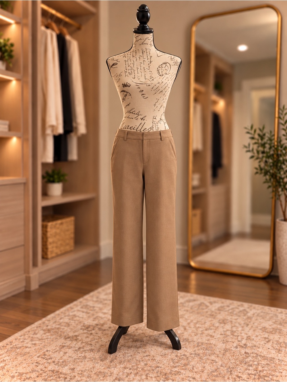 Ann Taylor LOFT Marisa Tan Dress Pants – Size 8 Petite